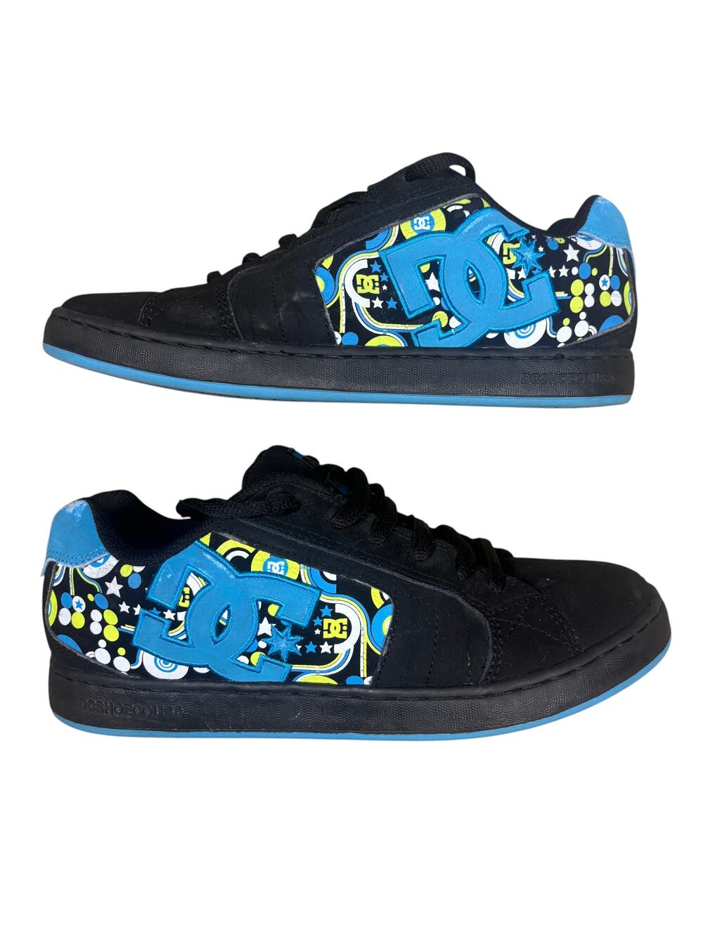 vintage y2k 2000s DC Pixie style DC Net shoes womens 9 mens 7.5 skater indie emo